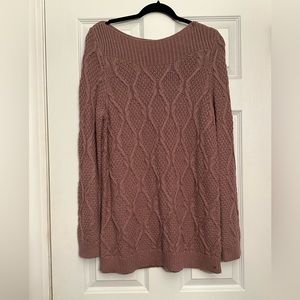 LOFT Mauve Sweater size XL